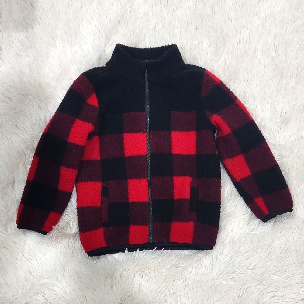 Kids Plaid Coat